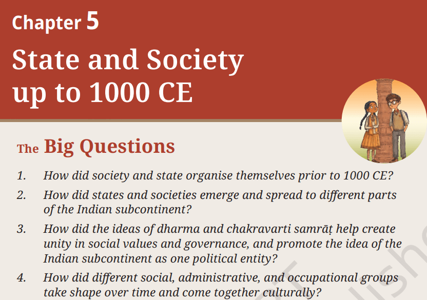 Class 9 Social Science Chapter 5 State and Society up to 1000 CE