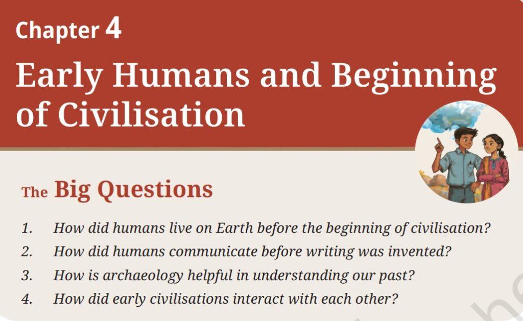 NCERT Solutions Class 9 Social Science Chapter 4 Early Humans and Beginning of Civilisation