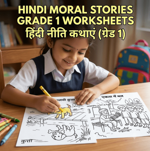 Hindi Stories For Grade 1- Free Printable pdf