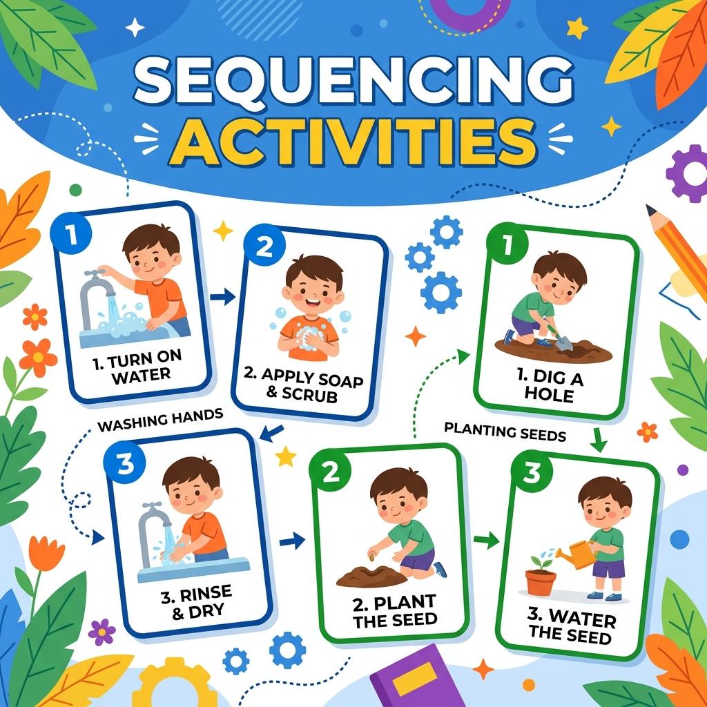 Sequencing activities for kindergarten featured banner image