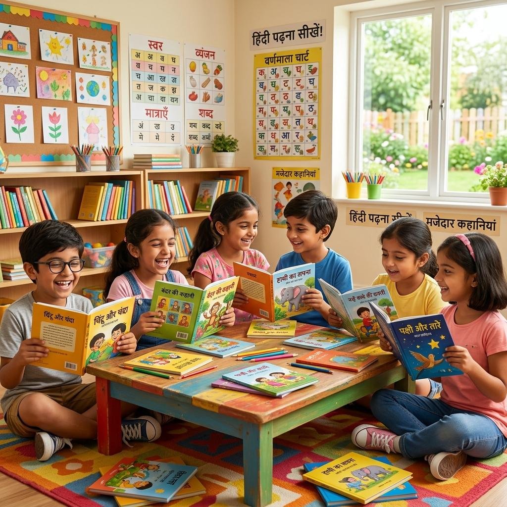 Grade 1 Hindi Reading Worksheets